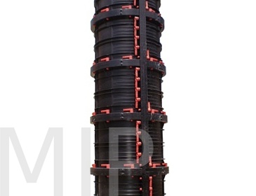 Пластиковая опалубка колонн GEOTUB Geoplast колонна круглая 3,0 м, диаметр 800 мм